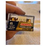 20 Federal personal defense .45 GAP 185 gr