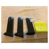 3- HK .45 clips