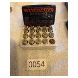 20 rounds Winchester .40 s&w 165 gr jhp