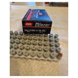 50 rounds cci Blazer 9mm Luger 115 gr FMJ