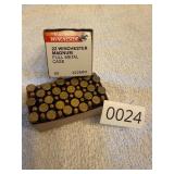 50 rounds Winchester .22 magnum