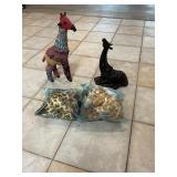 Giraffe Ty, decor - total of 4