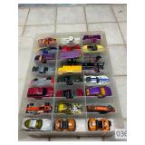 48- die cast cars in box