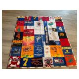 54 x 62 t-shirt quilt