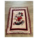 Mickey and Minnie throw blanket