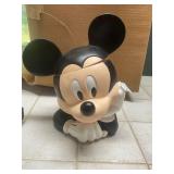 Plastic Mickey Mouse cookie jar