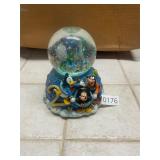 Mickey Mouse, Donald Duck,Goofy musical snow globe