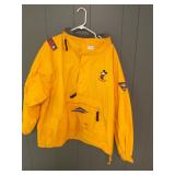Yellow Disney Mickey Mouse jacket- large
