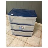 3 drawer storage bin