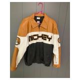 Mickey Mouse, leather jacket ï¿½ large