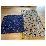2- Mickey Mouse throw blankets