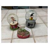 3- Mickey Mouse snow globes