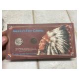 Americas first citizens buffalo coins