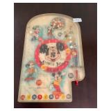 Vintage Mickey Mouse pinball- screen has crack