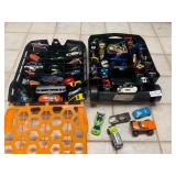 Hot Wheels case- FULL of cars