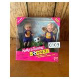 Kelly and Tommy soccer - 1999