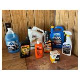 Oil, windshield cleaner, filter ï¿½ all