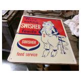 swisher feed sign
