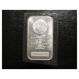 Troy oz Silver Bar