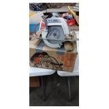Black and Decker 1.5hp Electric Circular Saw.