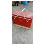 Vintage Coleman Metal Shell Cooler