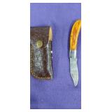 NEW Damascus Steel 2.75" Blade Folding Knife with
