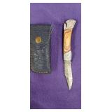 NEW Damascus Steel 3" Blade Locking Folding Knife