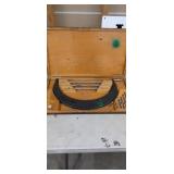 Vintage Metric Micrometer 300-450mm. With Wood