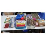 Table Top Lot of Various Abandoned Items. See