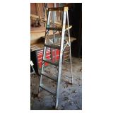 Werner 6ft Aluminum Ladder.  225lbs Load Capacity
