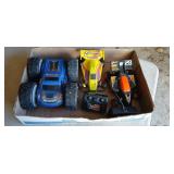 Lot of Vintage Remote Controlled Cars and "Flip