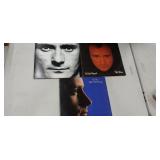 Lot of 3 Phil Collins LP Albums