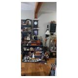 Living Room Bulk Lot #2. Shelves and Various