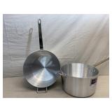 (2) 10qt Aluminum Pans