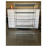 Commercial  Rack  With Plastic Insets