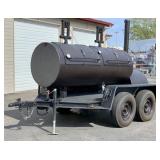 Custom Reverse Flow Smoker Trailer Custom Reverse Flow Smoker Trailer