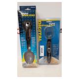 (2) Crestware Digital Spoon Scales (2) Crestware Digital Spoon Scales