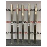(5) 20in Adaptor Bars For Prep Table (5) 20in Adaptor Bars For Prep Table