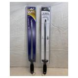 (2) Crestware 12in Sharpening Steel (2) Crestware 12in Sharpening Steel