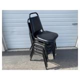 Metal Chairs W/ Padded Seat And Back Metal Chairs W/ Padded Seat And Back