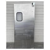 Stainless Steel Door With Small Window