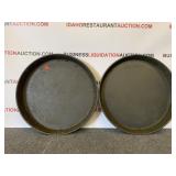 (2) 16in Deep Dish Pizza Pans (2) 16in Deep Dish Pizza Pans