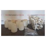 (9)condiment Containers With Lids (9)condiment Containers With Lids