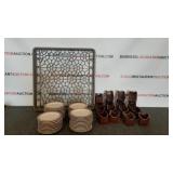Glass Plates & Sugar Packet Holders Glass Plates & Sugar Packet Holders