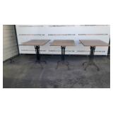 (3) Small Dining Room Tables (3) Small Dining Room Tables
