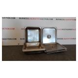 (4) Vollrath 2" Hotel Pans (4) Vollrath 2" Hotel Pans