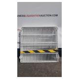 (5) White Refrigerator Shelves (5) White Refrigerator Shelves