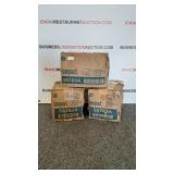 (3) Compact side by side tissue dispensers (3) Compact side by side tissue dispensers
