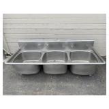 3 Compartment Sink Stainless Steel 3 Compartment Sink Stainless Steel