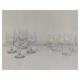 (6) Wine Canisters & (4) Wine Glasses (6) Wine Canisters & (4) Wine Glasses